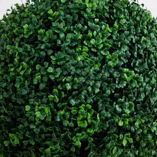 Image of Nearly Natural 6ft. Artificial Triple Ball Boxwood Topiary Tree (Indoor /Outdoor)