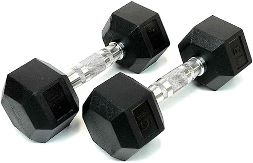 Mancuerna hexagonal con revestimiento de goma