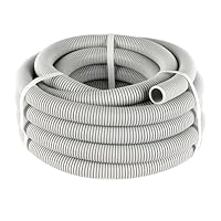 REV ISO-Rohr für Elektroinstallation, Kabelrohr EN25 flexibel 10m 320N/5cm, -5°C bis +60°C, grau