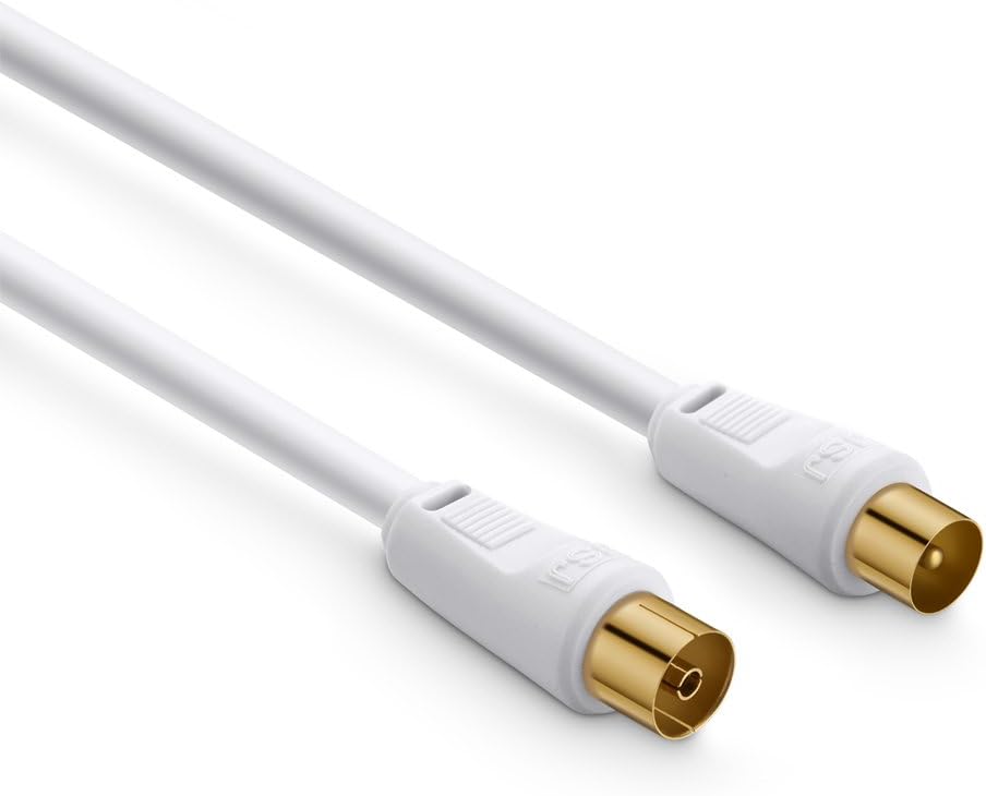 DigiZulu RG6 Quad Shield CL2 Coaxial Antenna Satellite