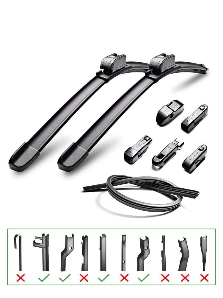 Spazzola Tergicristallo Per Volvo Per S90 2017-2022 Auto Tergicristallo Parabrezza Anteriore Parabrezza Accessori Auto Tergicristallo Spazzole Auto Tergicristallo Kit Spazzole Tergicristallo Per Auto