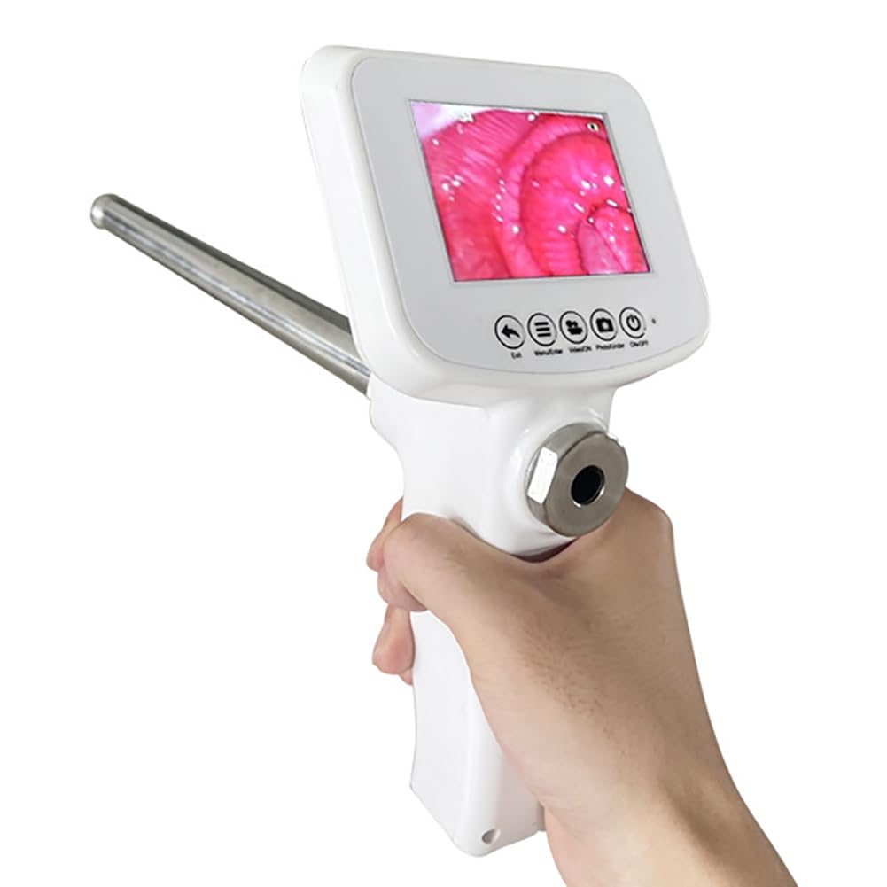 THYXGSCow Artificial Insemination Device, Veterinary Insemination Equipment with 3.5 in Screen, Constant Temperature Heating, Photo and Video Recording Functions, Perfect for Cow Horses Breeding