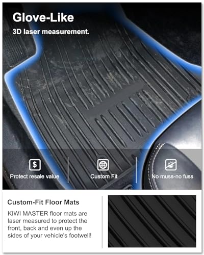Image of Kiwi Master Floor Mats for 2011-2023 Dodge Challenger RWD