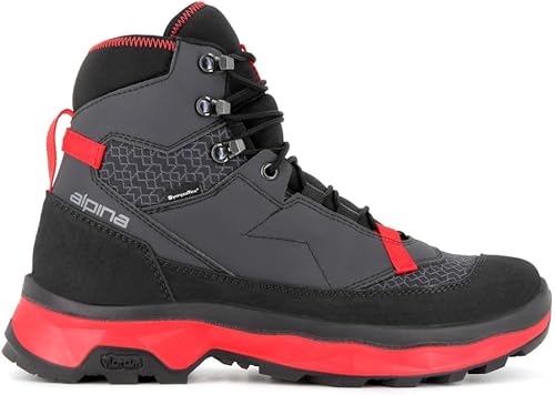 Alpina Performance Trailblazer Botas de senderismo impermeables con suela Vibram para hombre con transpirabilidad Sympatex