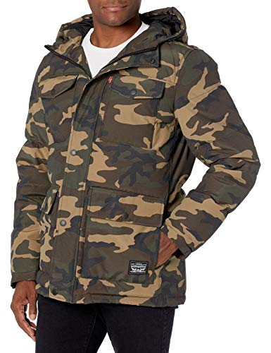 Image of Levi's Men's Arctic Cloth Quilted Performance Parka