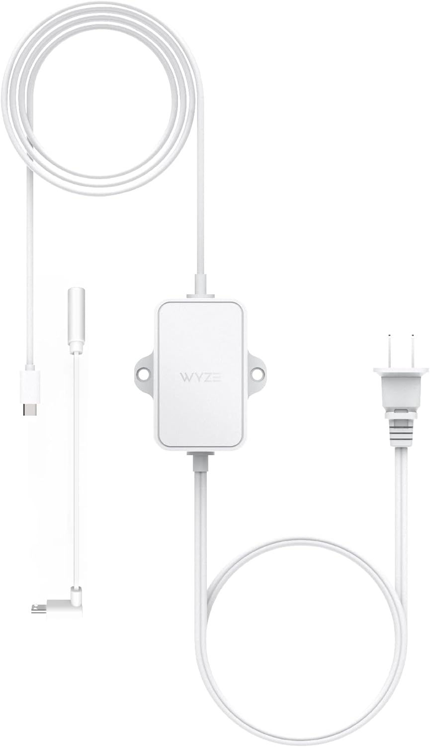 Wyze Outdoor Power Adapter v2 for Wyze Cam OG, Wyze Cam Pan v3, Wyze