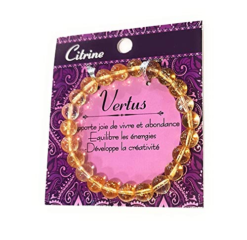 Preisvergleich Produktbild STC Wellness-Armband Citrin Farbe Gelb