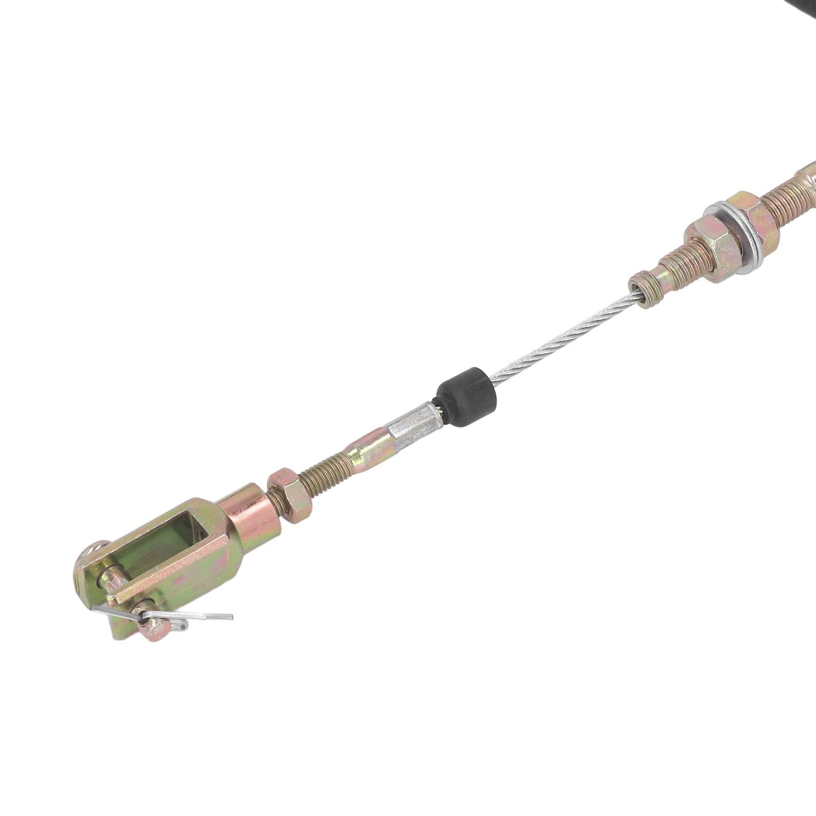 Fockety Cavo Dell'acceleratore Manuale Dell'Escavatore,Cavo di Controllo del Motore Dell'Escavatore per Impieghi Gravosi con Giunto in Acciaio Inossidabile da 2,5 M,per Hitachi EX230 EX230