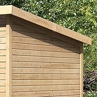 Hori® Gartenhaus I Gerätehaus Herning aus Holz I nordische Fichte Natur ...