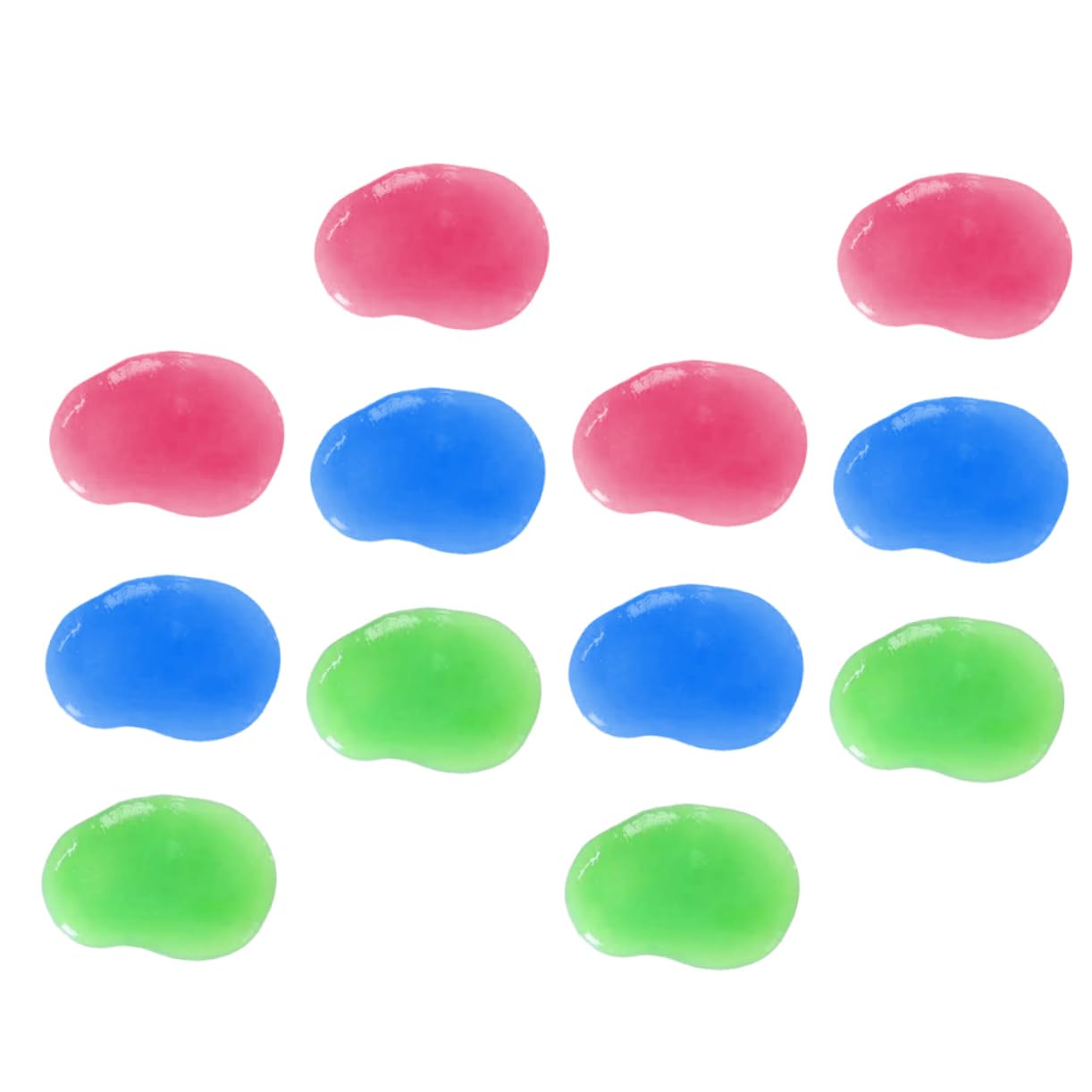 20 Piezas Gel Limpiador Teclado Computadora Portátil Detalles Reutilizable Color Aleatorio