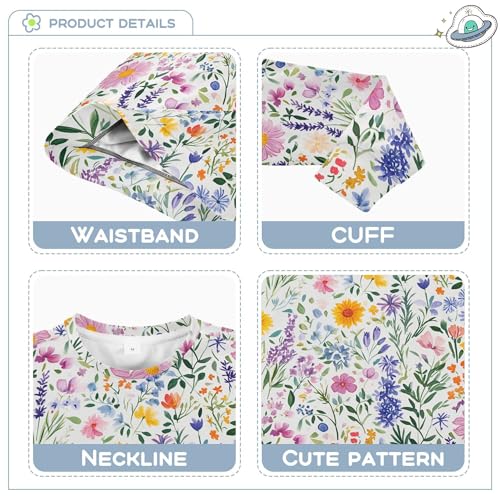 JUNZAN Spring Flowers Dahlia Lavender White Kids Boys Hooded Sweatshirt Long Sleeve Hoodie for Boys Party 4T3