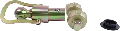 Miniatura 2 de HOLDWELL Kit de bola de cuello de cisne y cadena de seguridad GNXA2061 compatible con camiones Ford/GM/Nissan