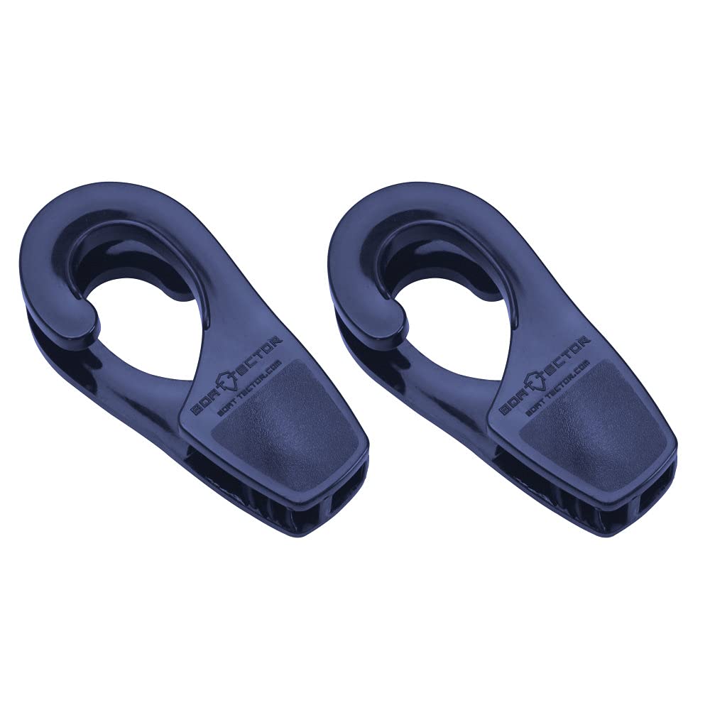 Extreme Max 3005.5029 BoatTector Boat Rail Fender Hangers, Value 2-Pack - 1", Blue