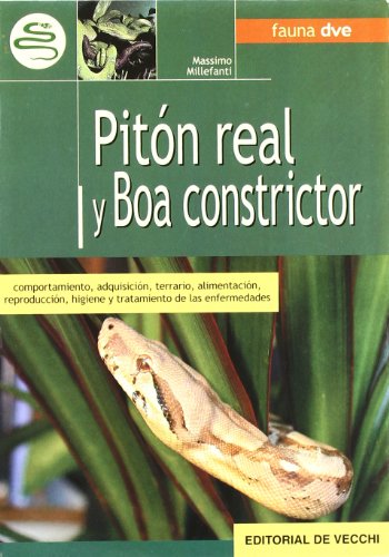 Pitón real y boa constrictor (Animales)