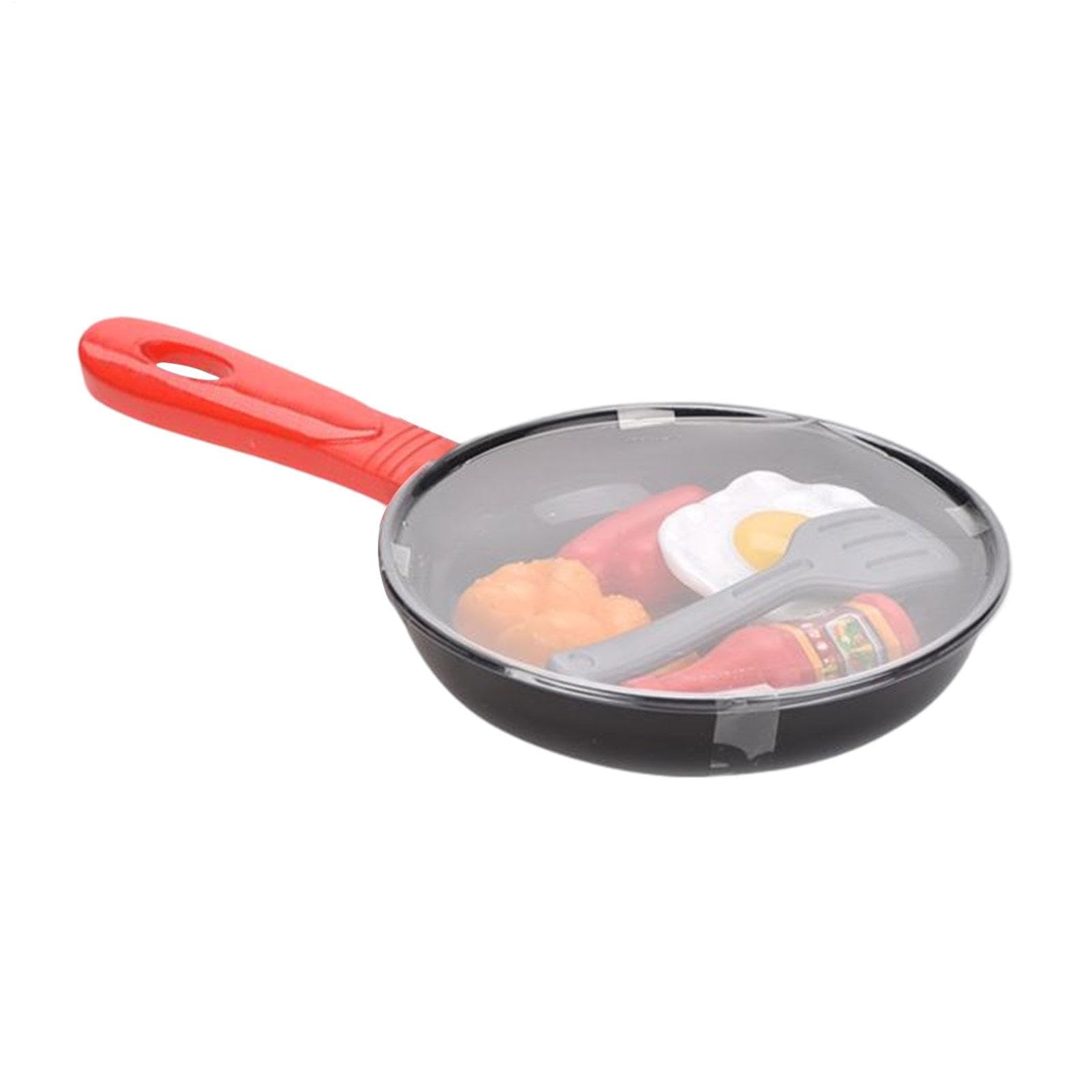 Play Kitchen - PP & PE, 11.02 Inches Kitchen Toy, Realistic Simulation | Safe For Kids Kids Cooking Pan, Pretend Play Cookware For Role Plays, Set, Imaginative And Childhood Fun