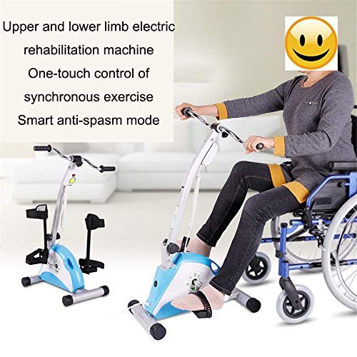 Image of Pedal Exercisers Motorized Leg and Arm Pedal Exerciser Mini Exercise Bike with Leg Support Fitness Motorized Electric Mini Exercise Bike /Pedal Exerciser for Seniors
