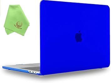UESWILL MacBook Pro 13 inch M1 M2 Case 2024 2023 2022-2016 Release Model A2338 A2289 A2251 A2159 A1989 A1706 A1708, with USB-C Touch Bar, Matte Hard Shell Case Cover, Royal Blue