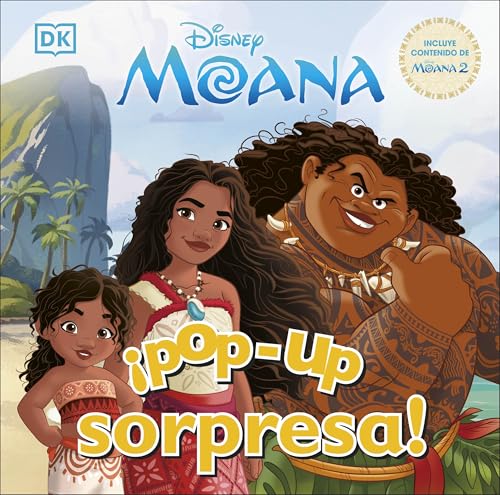¡Pop-up sorpresa! Disney Moana (Pop-Up Peekaboo! Disney Moana) (Spanish Edition)