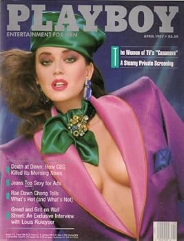 Single Issue Magazine Playboy April 1987 Vintage Magazine Back Issue Book