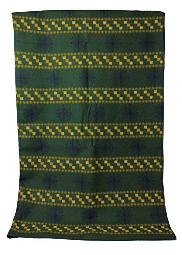 Plaid 100% laine vert Rotfuchs jacquard pour vos soirées au coin du feu - 2