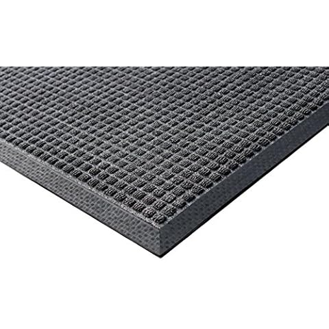 Rhino Mats TNC-2436CH Town ‘N’ Countryentrance Mat 2' x 3', Charcoal, Rubber, 1/2" Thickness Cover