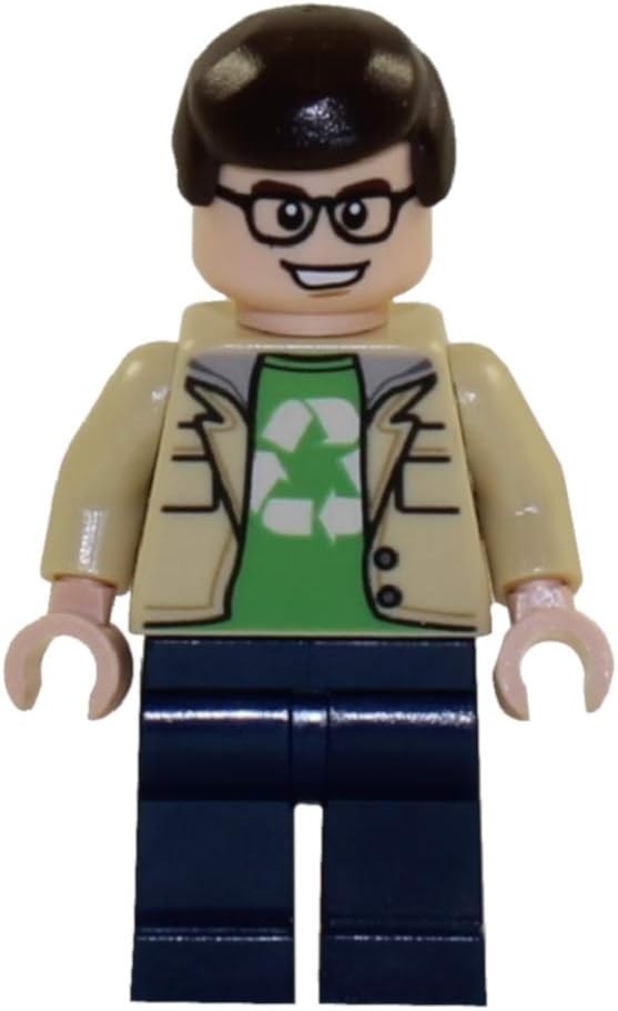 LEGO Ideas Big Bang Theory Minifigure - Leonard Hofstadter (From Set 21302)