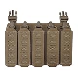 SINAIRSOFT SMG Magazine Pouch,MP5 Mag Pouch with 5 Holder - Durable, Tactical, and Versatile Magazine Holder for Optimal Mag Storage and Quick Access
