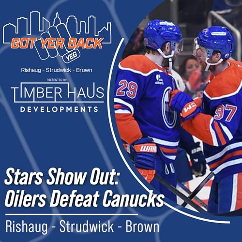 Page de couverture de Stars Show Out: Oilers Defeat Canucks