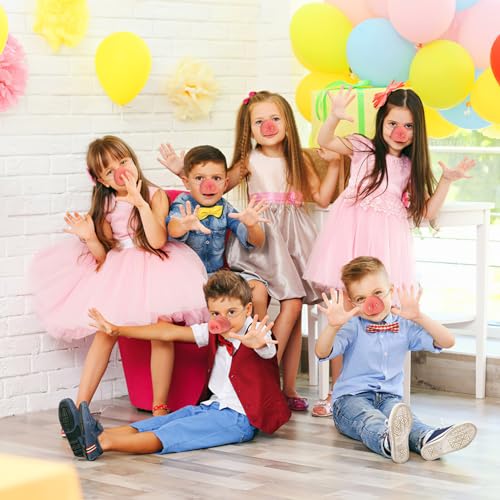 Toddmomy Schweinenase Cosplay Prop Mit Verstellbarem Gummiband Weiche Tierische Nasenmaske Für Fasching Party Und Rollenspiele 2.24X2.17X2.09 Zoll 3 Stück