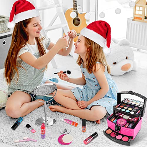Vextronic Kids Makeup Kit for Girl, Washable Makeup for Kids, Non-Toxic Pretend Play Makeup for Toddlers Little Girls… - Image 3