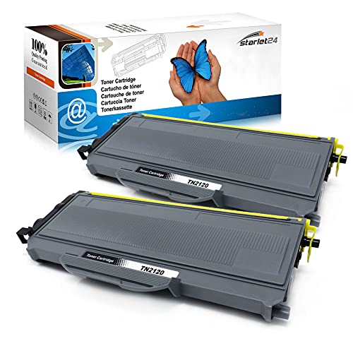 2X Tóner Compatibles para Brother TN 2120 TN2120 para DCP 7030 DCP 7040 DCP 7045N HL 2140 HL 2150N HL 2170W HL 2170N MFC 7320 MFC 7320W MFC 7340 MFC 7440N MFC 7440W MFC 7840W