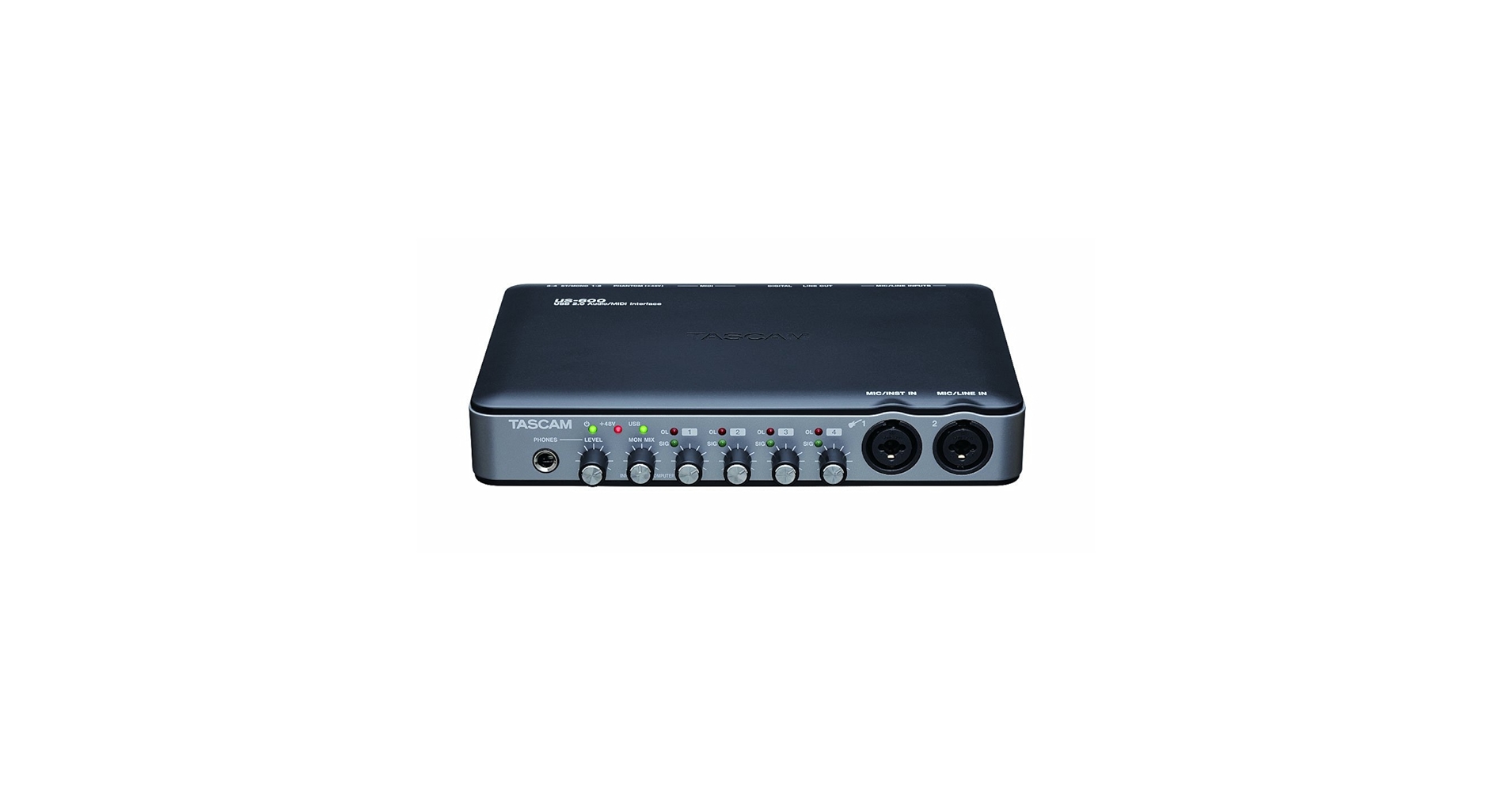 タスカム オーディオインターフェイス　US-600 US-600 | USB2.0オーディオ/MIDIインターフェース | TASCAM (日本)