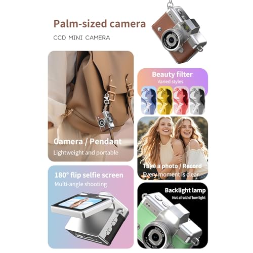Caméra portable pour smartphone élégant et rechargeable en pleine résolution - 5