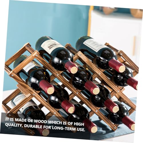 Soporte Plegable para Botellas de Vino PRETYZOOM miniatura 2