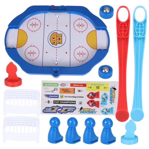 Toddmomy Boys Toys Ice Hockey Game Kids Ice Hockey Table Environmental Friendly Plastic