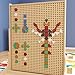 Classroom Essentials Commercial Grade Multicolor 256 Piece Shape Set for Modular STEAM Wall Systems