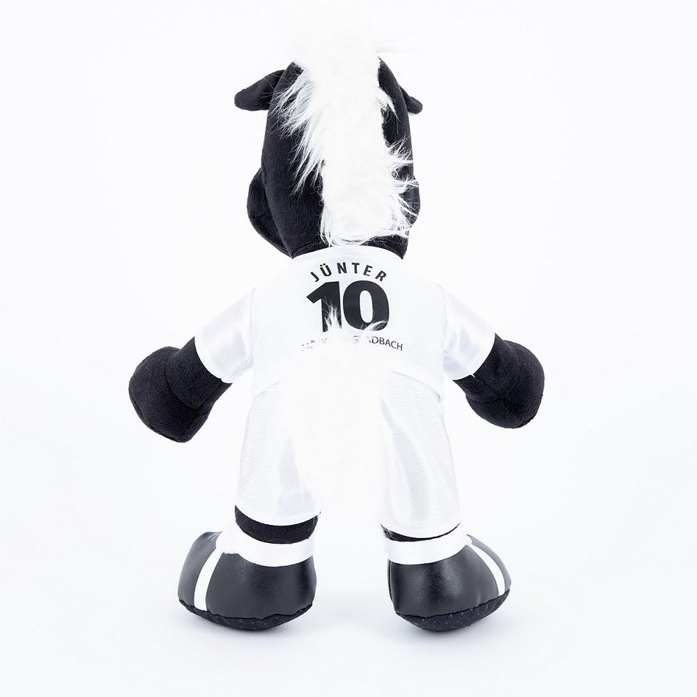 Borussia Mönchengladbach Peluche Jünter 30 cm | Artículo oficial para fans | Mascota del club Gladbach, regalo para niños