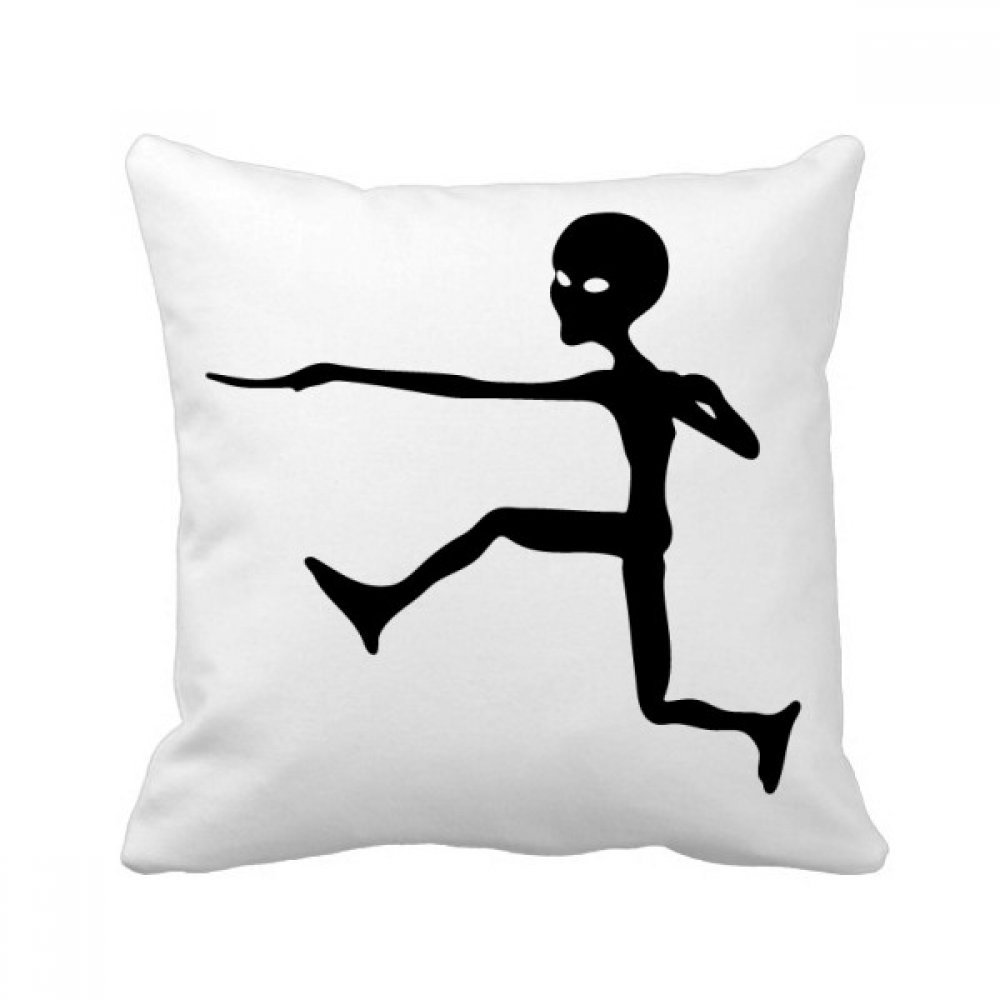 Oreiller insert multicolore motif chiffres romains taie de coussin 40x40cm