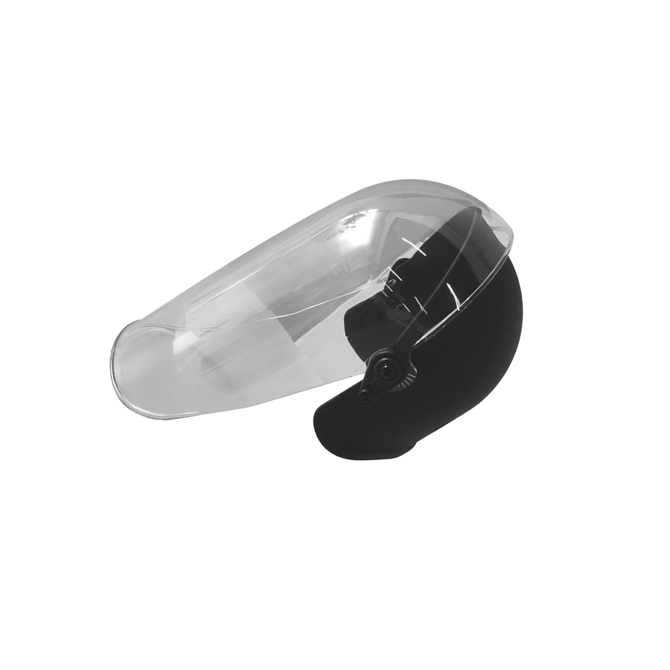 Support de téléphone avec Pare-Soleil pour Moto et vélo, Anti-Reflets, Installation Facile et Robuste, résistant à la Pluie et au Soleil. Fabriqué en Polycarbonate de Haute qualité,