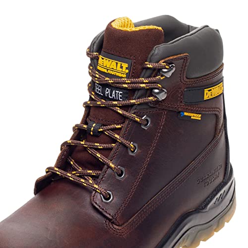 DeWalt Titanium - zapatos de seguridad, color Marrón, talla 42 EU