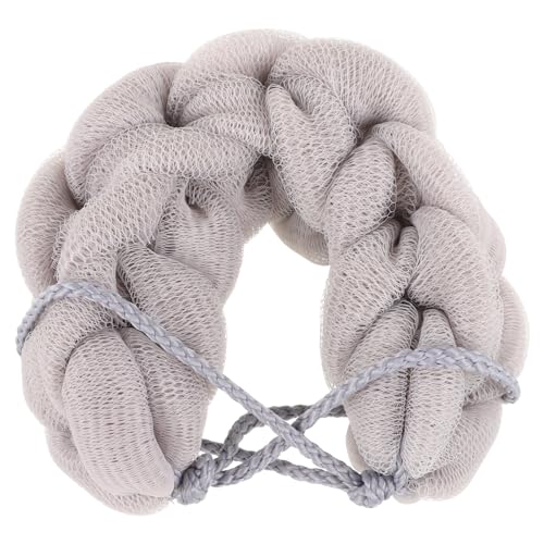 MUSISALY バスウォッシュタオル バススクラバー ボディタオル ボディスポンジ 角質除去バスヘチマ スパスクラバー 体 ボ ラバーエクスフォリエーター バススポンジタオル Blue