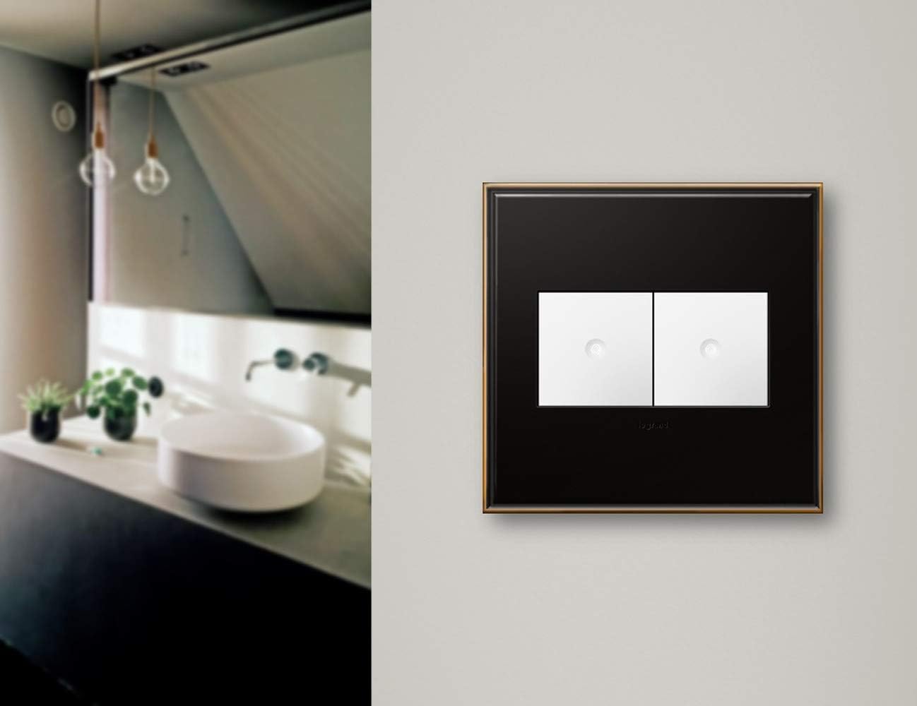 Tech Deals 🔥 Legrand adorne Oil-Rubbed Bronze, 2-Gang Wall Plate, AWC2GOB4