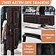 OUUTMEE tasche 88 keyboard, für E-Klaviere, 600D Oxford-Stoff mit 10 mm Startseite, Gigbag (schwarz) Stoßfest, wasserdicht, vier Eckenschutz