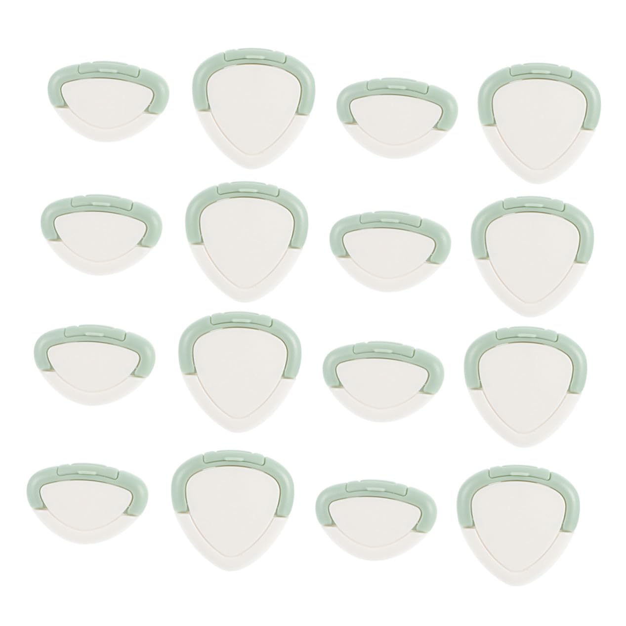 KOMBIUDA 24pcs Proofing Outlet Covers Safety Socket Protection with Smooth Rounded Edges Anti-Electric Shock Protector for Boy Girl Prevents Accidental Contact