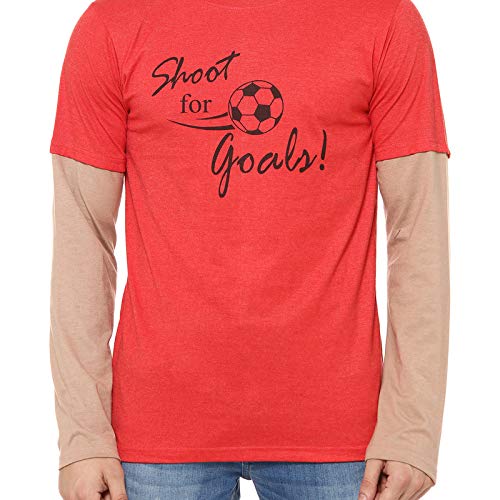 Image of CAHOOT Men's Activewear T-Shirt for Casual Wear | Crew Neck | Short Sleeve | Pull On Closure | Jersey T-Shirt Crafted with Comfort Fit for Everyday Wear