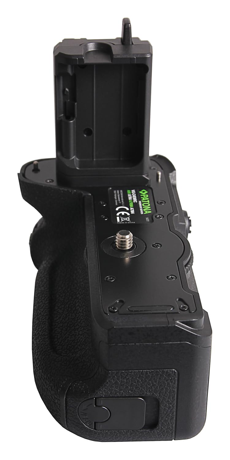 PATONA Impugnatura verticale Premium per Sony A9 II A7 IV A7R IV (come VG-C4EM) con telecomando 2,4G – vano per 2x NP-FZ100 – comandi verticali per ritratti, eventi e lunghe sessioni