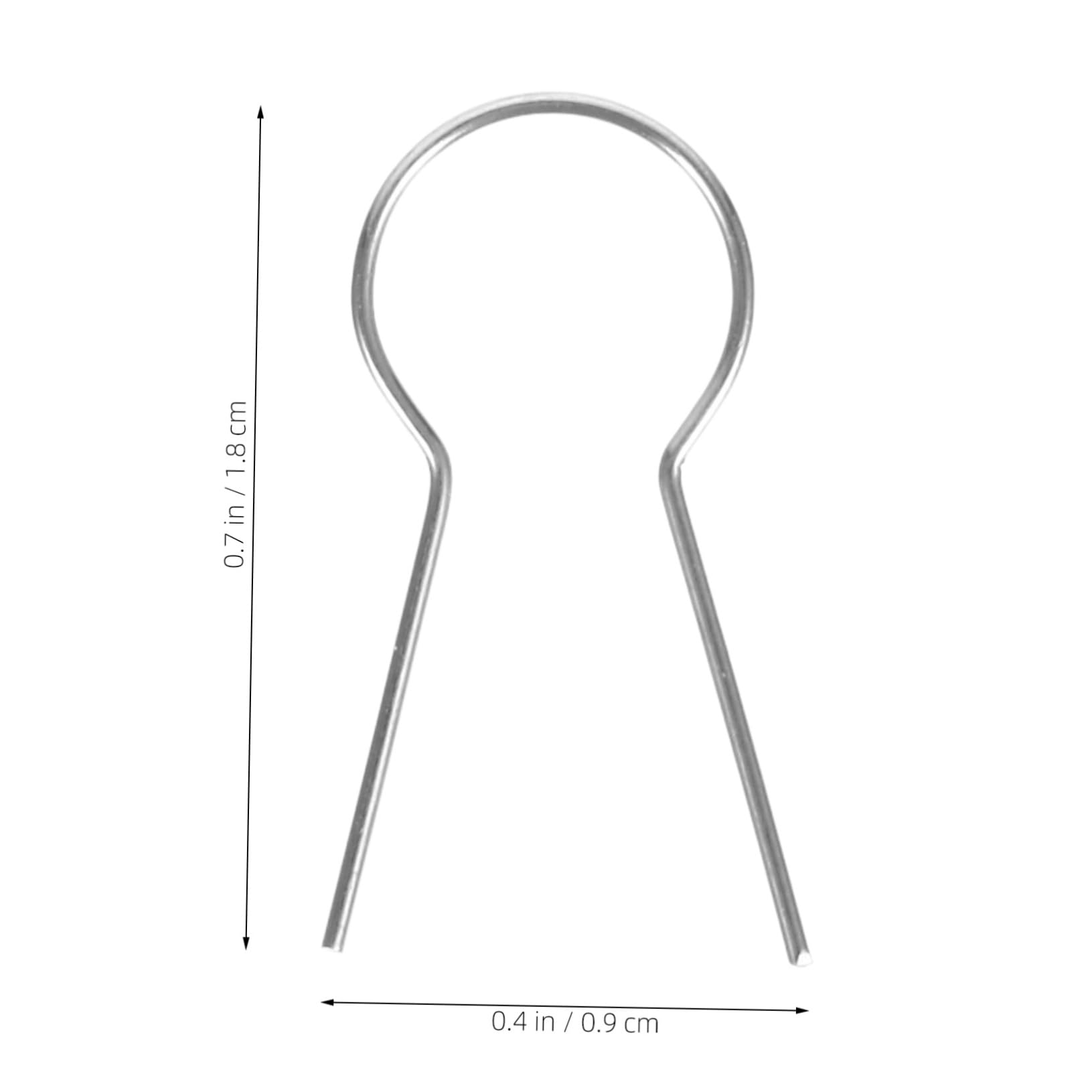 Beatifufu 100pcs Firing Needles Kiln Tools Supplies Strong Hanging Burning Pins for Ceramic Firing DIY Kit