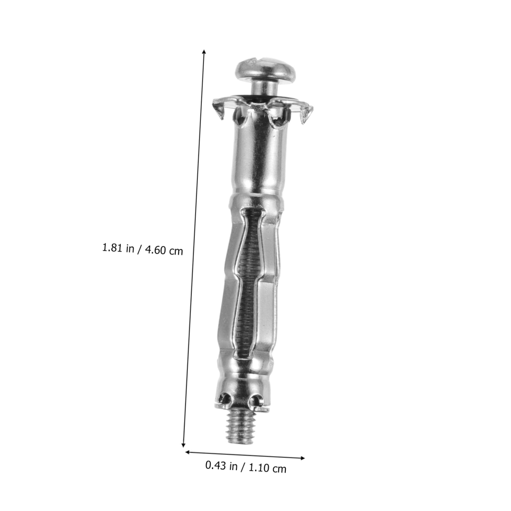 NAMOARLY Wall Anchors Cavity Anchor Bolts 25pcs Parts Plasterboard Fixing Screws