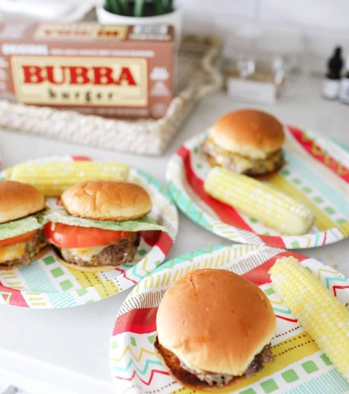 Image of Bubba Burger, Frozen Beef Burger Patties, Original, USDA Choice Beef Chuck, 2 lb, Pack of 6