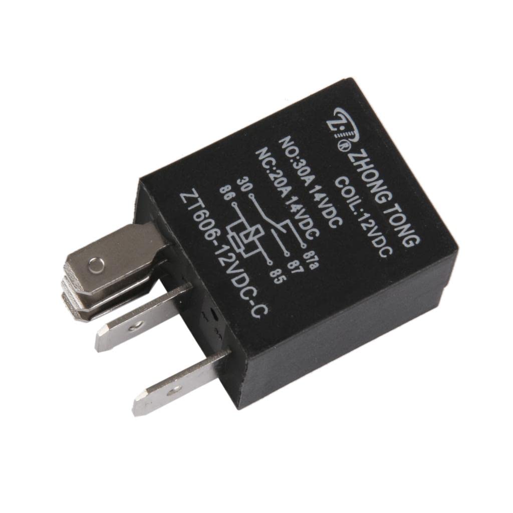 Car Truck Auto Automotive DC 12V 20A/30A AMP SPDT Relay Relays 5 Pin 5P-image-39
